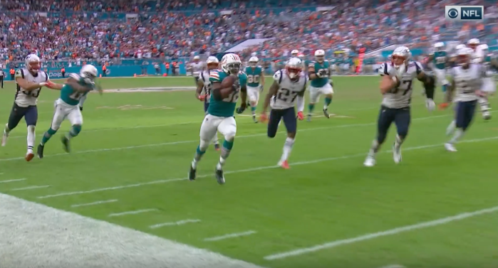 Kenyan Drake vs Patriots