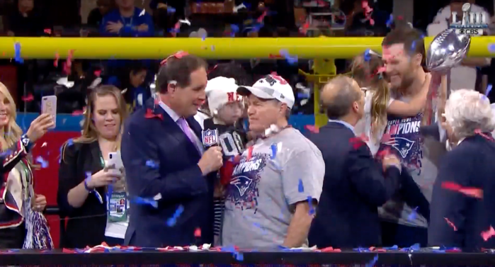 Patriots celebrate Super Bowl LIII