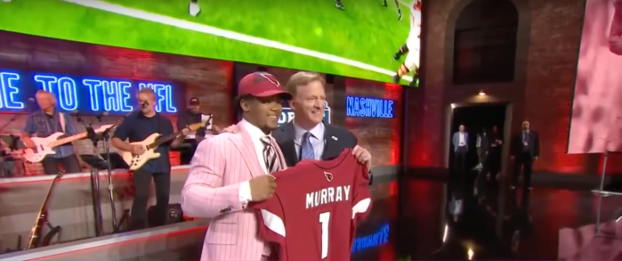 Kyle Murray and Roger Goodell