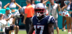 Antonio Brown vs Dolphins