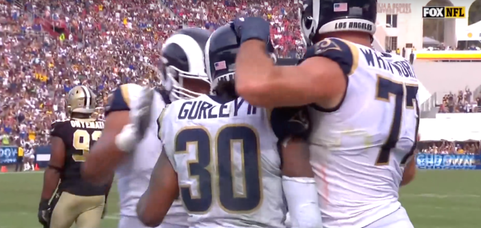 Todd Gurley vs Saints