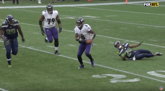 Lamar Jackson vs Seahawks