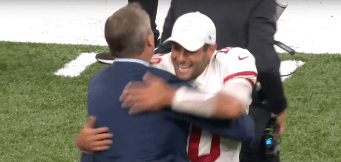 Jimmy Garoppolo & John Lynch