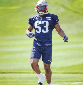 Josh Uche -- 2020 Patriots Training Camp