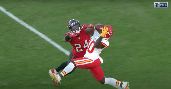 Tyreek Hill vs Bucs