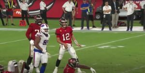 Tom Brady OT TD pass vs Bills -- 2021