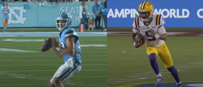 Drake Maye + Jayden Daniels